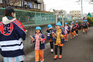 幼年消防クラブの活動